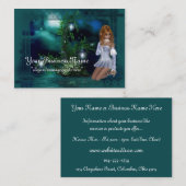 小妖精や小人の島のファンタジーの名刺 名刺 (正面/裏面)