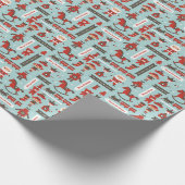 小妖精や小人の研修会の包装紙 ラッピングペーパー (角)