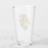 小妖精や小人の良いニュース！今日は犬を見た！ タンブラーグラス (裏面)