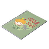 小妖精や小人の良いニュース！今日は犬を見た！ ノートブック (左側)