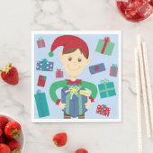 小妖精や小人の贈り物 スタンダードランチョンナプキン (インサイチュ)