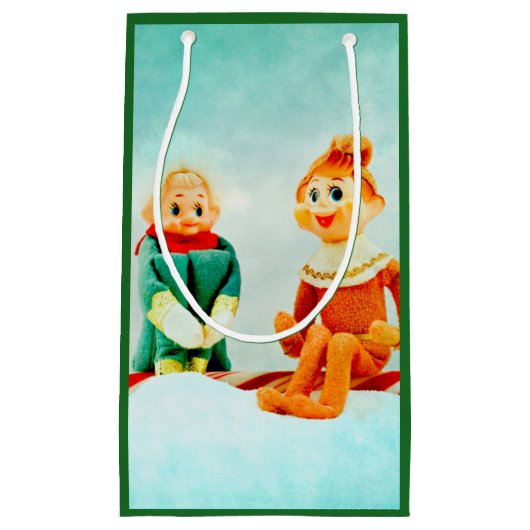 小妖精や小人の開始日 スモールペーパーバッグ (正面)