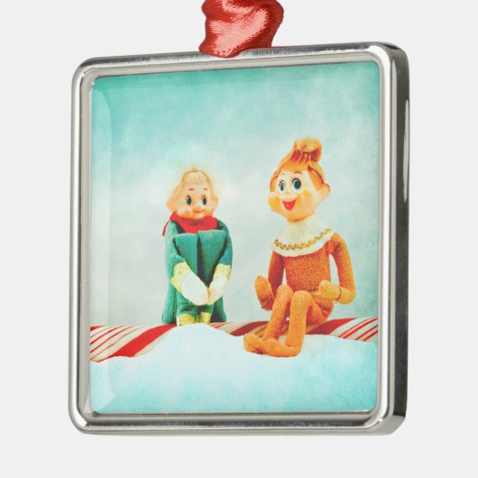 小妖精や小人の開始日 メタルオーナメント (左)