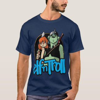 小妖精や小人の` nのトロールのTシャツ Tシャツ