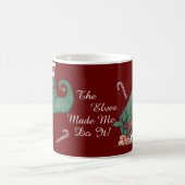 小妖精や小人は私にそれをさせます! コーヒーマグカップ (中央)