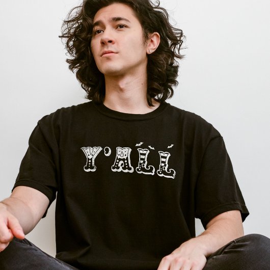 小妖精や小人または魔女の靴とオールウェスタンのハロウィーン Tシャツ