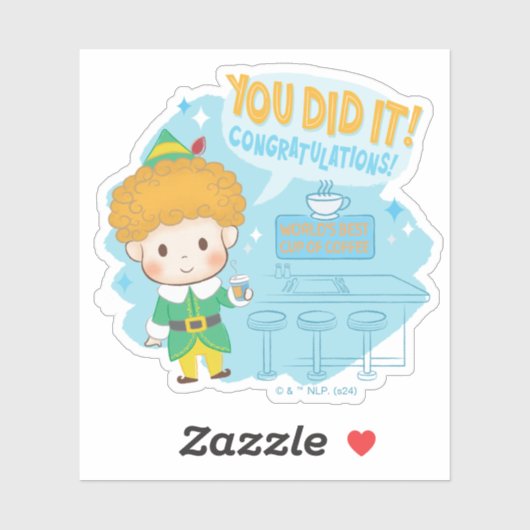 小妖精や小人やったぞ！祝福! シール (シート)