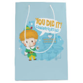 小妖精や小人やったぞ！祝福! ミディアムペーパーバッグ (正面)