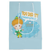 小妖精や小人やったぞ！祝福! ミディアムペーパーバッグ (裏面)