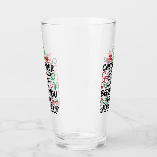 小妖精や小人を壊す前に小妖精や小人をチェック | 休日おもしろい タンブラーグラス (右)