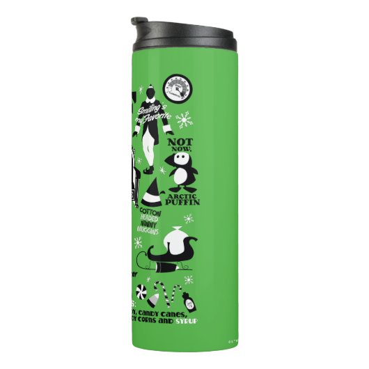 小妖精や小人アイコンとムービー引用文 タンブラー (回転右)