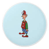 小妖精や小人アットアテンションセラミックノブ セラミックノブ (正面)