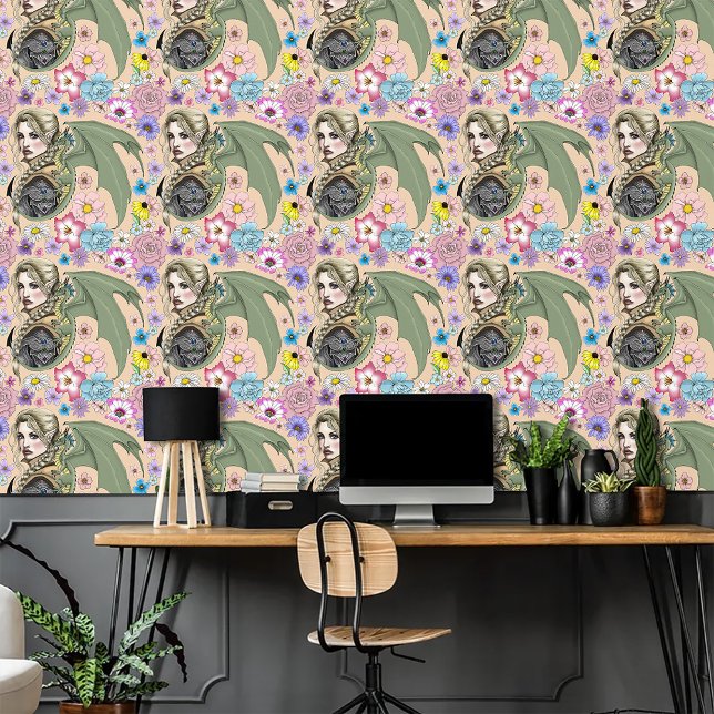 小妖精や小人ウォリアドラゴンファンタジー 壁紙 (クリエイターアップロード済み)