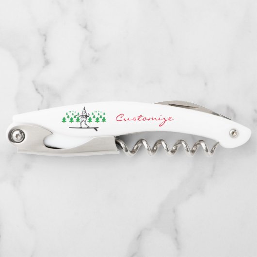 小妖精や小人オンアサーフボードThunder_Cove ソムリエナイフ (正面)