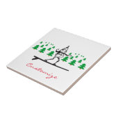 小妖精や小人オンアサーフボードThunder_Cove タイル (側面)