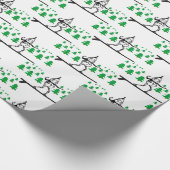 小妖精や小人オンアサーフボードThunder_Cove ラッピングペーパー (角)