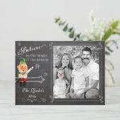 小妖精や小人オンシェルフ  |ホリデーカード シーズンカード (スタンド正面)