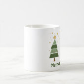 小妖精や小人カタツムリのクリスマスシーン コーヒーマグカップ (中央)