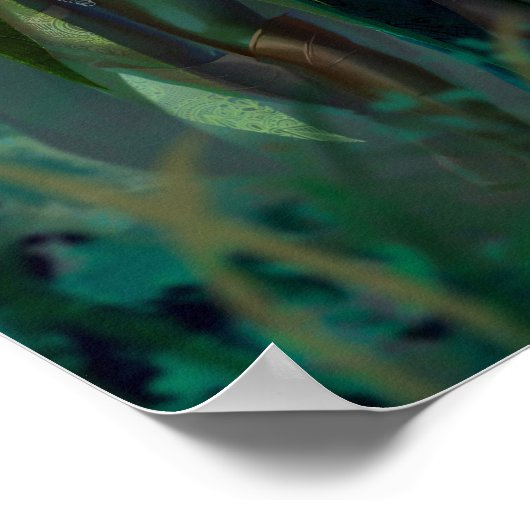 小妖精や小人カップル ポスター (角)