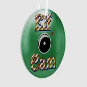 小妖精や小人カムクリスマスオーナメント/小妖精や小人カメラ北極 オーナメント (正面)