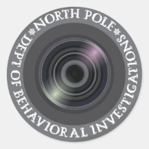 小妖精や小人カメラのシール