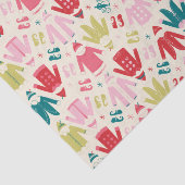 小妖精や小人カラフルコート及び靴パターン 薄葉紙 (詳細)