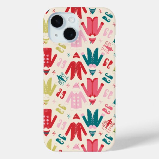 小妖精や小人カラフルコート及び靴パターン Case-Mate iPhoneケース (裏面)