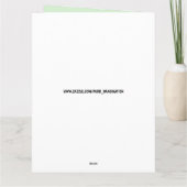 小妖精や小人ガールファンタジースパークルバレンタインデーカード カード (裏面)