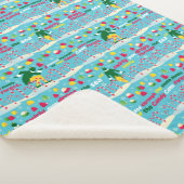 小妖精や小人キャンディーパターン シェルパブランケット (3/4)