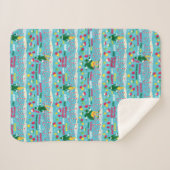 小妖精や小人キャンディーパターン シェルパブランケット (正面(横))