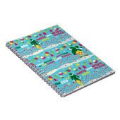 小妖精や小人キャンディーパターン ノートブック (右側)