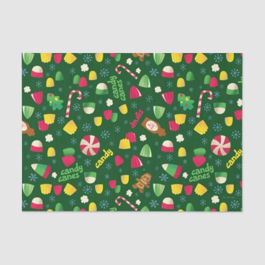 小妖精や小人キャンディーパターン 薄葉紙 (正面)