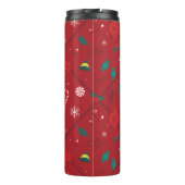 小妖精や小人キャンディ市松模様にパターン タンブラー (裏面)