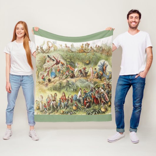 小妖精や小人キングフリースブランケット フリースブランケット (インサイチュ)