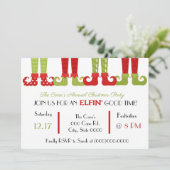小妖精や小人クリスマスパーティー 招待状 (スタンド正面)