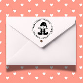 小妖精や小人クリスマスボーイテーマ セルフインキングスタンプ