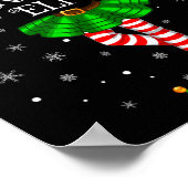 小妖精や小人クリスマスマッチングファミリー女性女子小妖精や小人 ポスター (角)