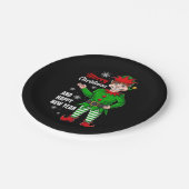 小妖精や小人サンタキャラクター ペーパープレート (アングル)