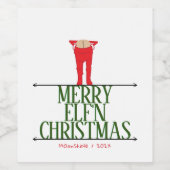 小妖精や小人シェナニガン「ムーンシャイン」ワイン/ビールラベル ワインラベル (シングルラベル)