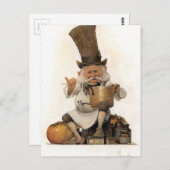 小妖精や小人シェフ ポストカード (正面/裏面)