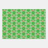 小妖精や小人シューズインポケットトリオ ラッピングペーパーシート (正面3)