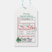 小妖精や小人ショップスペシャルデリバリツリーニースいけなまたは ギフトタグ (正面)