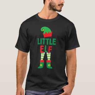 小妖精や小人スクワッドリトル小妖精や小人クリスマスクリスマス男性へ女性 Tシャツ