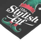 小妖精や小人スタイリッシュグループ一致ファミリークリスマス ショートテーブルランナー (コーナー)