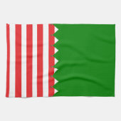 小妖精や小人スタイルクリスマス キッチンタオル (横)