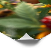 小妖精や小人ストロベリーポスター ポスター (コーナー)