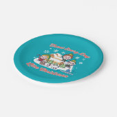 小妖精や小人チビ（小さくかわいく書いた感じ）図 ペーパープレート (アングル)