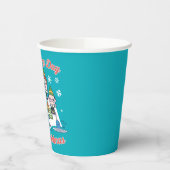 小妖精や小人チビ（小さくかわいく書いた感じ）図 紙コップ (左)