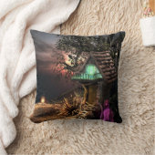 小妖精や小人ハウス クッション (ブランケット)