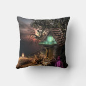 小妖精や小人ハウス クッション (裏面)